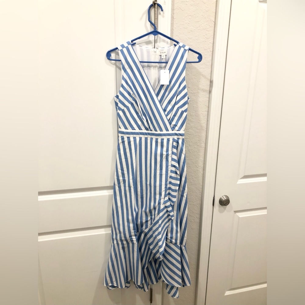 J. Crew faux wrap dress